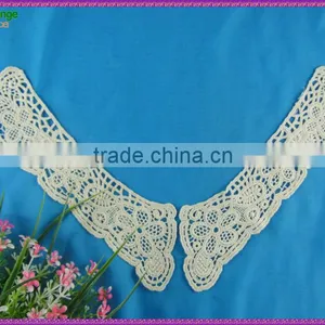 2015 Dresses Guipure Lace Textile Embroideredfloral Neck Lace Collar for Garment thumbnail-1