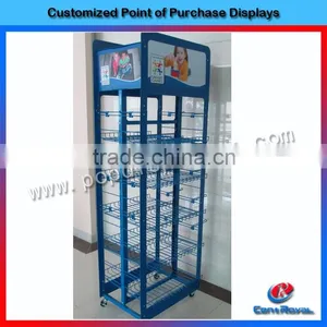 Hot Sale Supermarket Durable Plastic Toy Display Shelf thumbnail-1