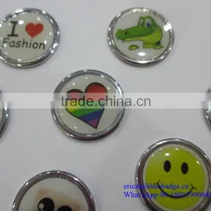 Custom Logo Metal Colorful Soft-enemal/printing Badge Pins /lapel Pins With Epoxy thumbnail-5