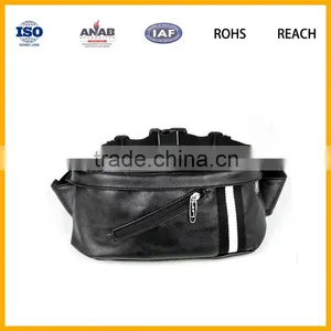 BSCI High Quality PU Multilayer Waist Bag With Adjustable Strap for Cycling, Outdoor thumbnail-2