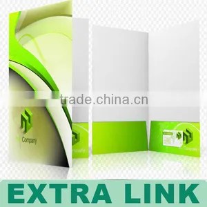 High Quality Fashion a4 a5 Leather Folder Pu Folder Black Brochure Production And Print thumbnail-1