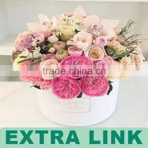 China Supplier Trade Assurance Cylinder Shaped Paper Flower Box thumbnail-3