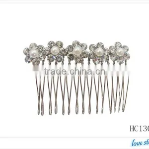 Fashion Hair Comb,jeweled Hair Combs,fancy Wedding Hair Combs thumbnail-1