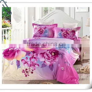 100% Polyester Fabric 2016 Bright Colors Flowers Fabric Brushed Soft Fabric of China thumbnail-6