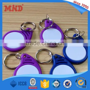 MDK5 Customized RFID 125Khz Proximity ID Token Blank Key Tag Keyfob Chains thumbnail-5