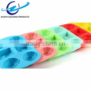 6 Cavities Chirstmas Silicone Cake Mold thumbnail-4