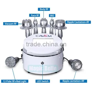 Ultrasound Weight Loss Machines Easy To Use Slimming Machine 7 In 1 Cavitation Rf Slimming Machine For Salon Use Rf Cavitation Machine thumbnail-1
