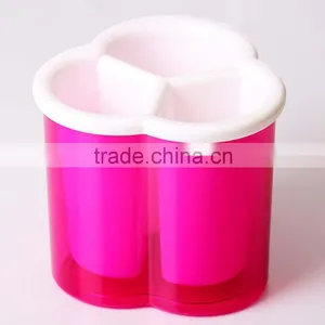 Round Chopsticks Cage Layered Double Drip Drain Chopstick Helper Three Grid Desktop Chopstick Tube thumbnail-3