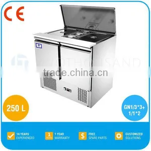 2017 High Quality Stainless Steel Salad Refrigerator Counter - 250 L, AISI 304, TT-BC280A thumbnail-1