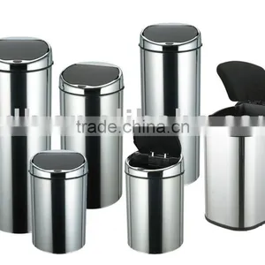 Stainless Steel Garbage Can thumbnail-1