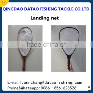 Hand Wooden Rubber Fishing Net thumbnail-2