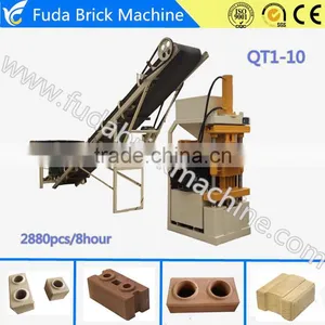 QT1-10Full Automatic Hydraulic Lego Block Making Machine Price in India thumbnail-2