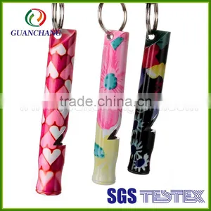 Zinc Alloy Whistle Bottle Opener Keychain thumbnail-1
