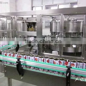 Automatic Beer Can Filling Line / Carbonated Beverage Can Filling Machine thumbnail-1