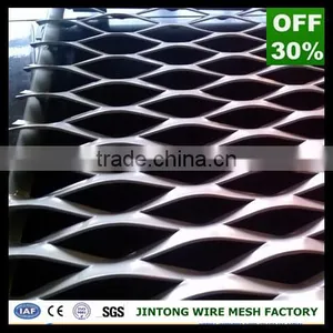 Decorative Flat Diamond Mesh /raised Expanded Wire Mesh Panel for Wall thumbnail-3