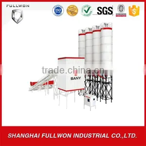 Sany 180 Cbm/h Mobile Concrete Batching Plant for Sale With Best Price HZS180F8 thumbnail-1