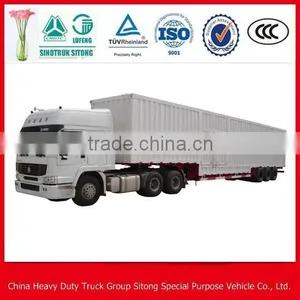 Hot Sale !!! 3 Axle Van Truck Trailer thumbnail-1