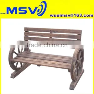 Cheap Wholesale Wagon Wheel Bench for Backyard thumbnail-1