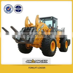 Heavy Construction Equipment 16 Ton Quarry Granite Wheel Loader Fork Truck JGM751FT16 for Sale thumbnail-1