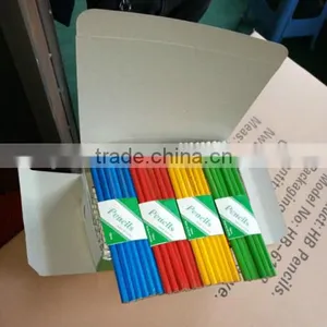 Made in China 7 Inches Wholesale Black Lead Wooden Pencils With Erasers thumbnail-6