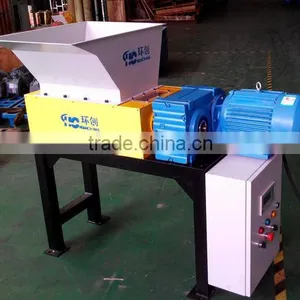 New Double Shaft Cardboard Mini Shredder Recycling Machine thumbnail-1