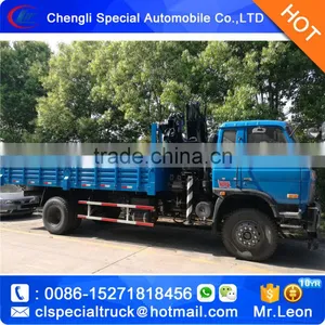 5Ton Knuckle Crane Mounted Truck Lorry Crane thumbnail-2