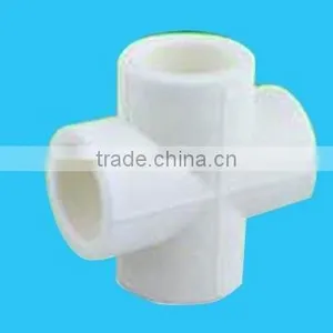 Manufacturing Plastic Factory Made Plumbing Fitting Cpvc Cross Tee thumbnail-1