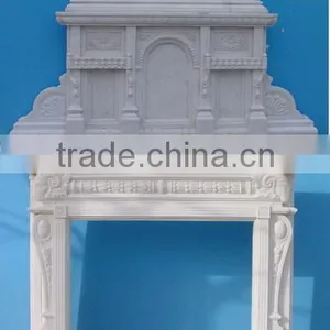Cultured Marble Fireplace With Cheap Price thumbnail-2