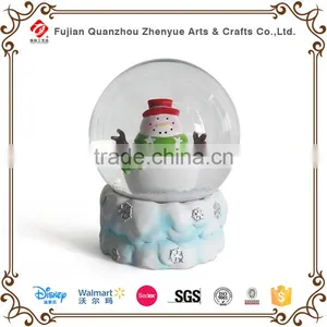 Christmas Tree Gift Box Snow Globe,Diameter 65mm 80mm 100mm 120mm Glass Snow Globe thumbnail-4