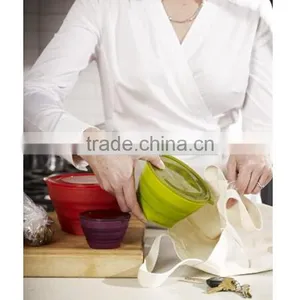 Silicone Fruit Bowl,silicone Salad Bowl,silicone Food Bowl thumbnail-3