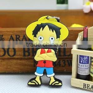 One Piece Pvc Cartoon Mini Usb Flash Drive Shell thumbnail-1