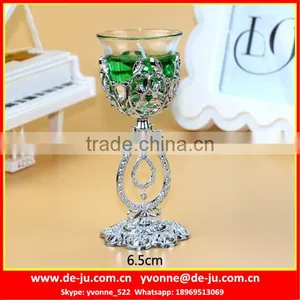Light Material Plastic Cup Holder Green Gel Candles For Sale thumbnail-1