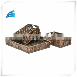 Rattan Wicker Storage Basket thumbnail-1