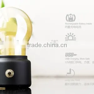 England Style Retro Bulb Light, LED Charge Table Lamp Night Lamp thumbnail-5
