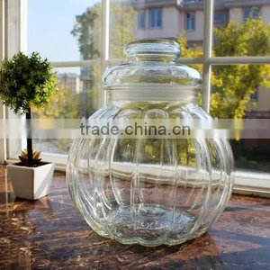 Wholesale Glass Trinket Jar With Lids thumbnail-1