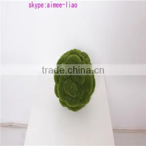 Q111925 China Wholesale Plastic Artificial Moss Home Decoration Moss Ball thumbnail-1