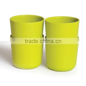 Factory Selling Best Bamboo Fiber Eco Friendly Tableware Bowls Cups, Kids Bamboo Water Cups thumbnail-2