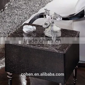 High Quality Stainless Steel Legs MDF Storage Cabinets Corner Tables for Living Room Furniture thumbnail-2