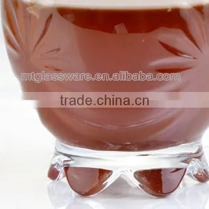 Machine Made Disposable Insulated Glass Expresso Coffee Cups thumbnail-3