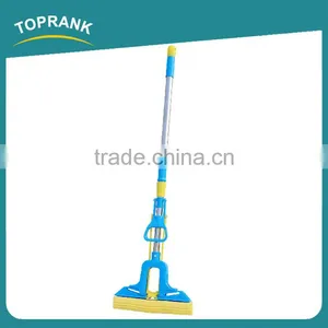 Toprank Hot Sale Telescopic Stainless Steel Handle PVA Mop, Water Squeeze PVA Sponge Mop,Water Absorbing PVA Mop thumbnail-1