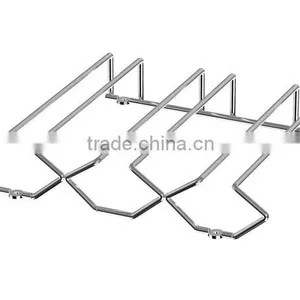 Household Under Cabinet Wire Wine Glass Rack thumbnail-5