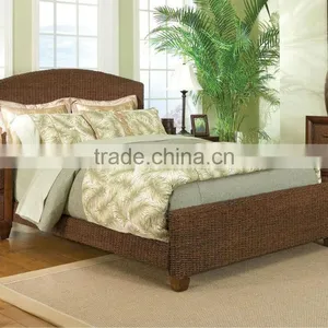 WATER HYACINTH BED/ BEDROOM FURNITURE TCW-WB04 thumbnail-1