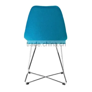 Morden Chair Metal Frame Restaurant Chairs for Sale thumbnail-4