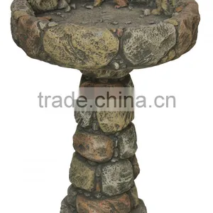 Landscaping Rocky Shape Birdbath/ Bird Feeder thumbnail-1