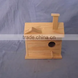 Wooden Craft Folding Bird House thumbnail-1