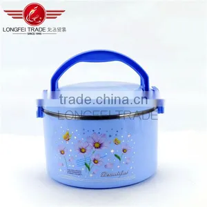 New Item Plastic Tiffin Lunch Box Set / PP+ Stainless Steel Food Container Of Different Size thumbnail-2