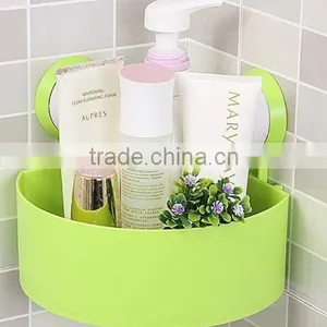 Plastic Triangle Bathroom Shelves With Strong Sucker thumbnail-2