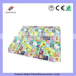 Folding Waterproof Kid Plastic Play Mat thumbnail-1