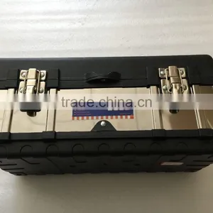14" STAINLESS STEEL TOOL BOX WITH PLASTIC HANDLE thumbnail-4
