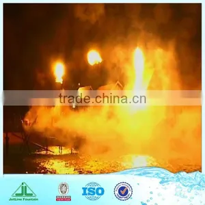 Outdoor Fountain, Water Combined With Fire thumbnail-3